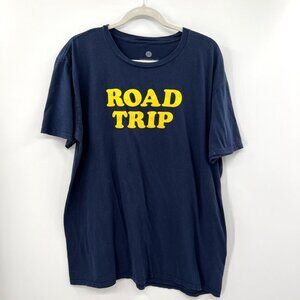 The Poster List Blue Road Trio Crew Neck Short Sleeve T-Shirts Size XL